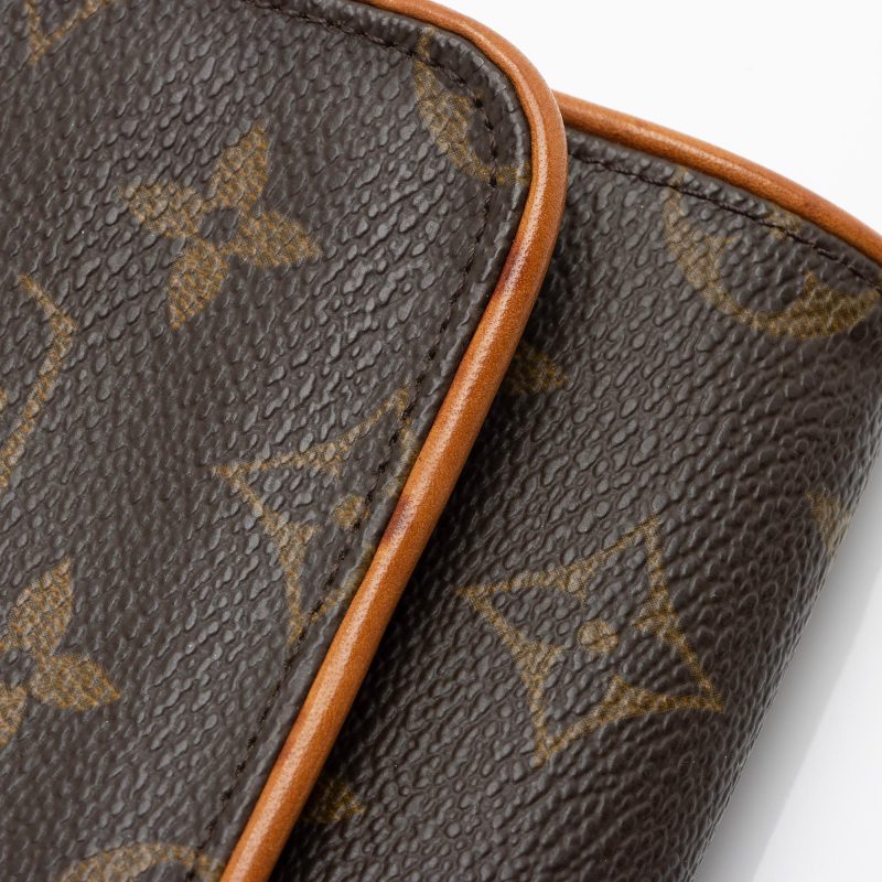 Louis Vuitton Vintage Monogram Canvas Pochette Twin GM Shoulder Bag (SHF-iI4YGp) - Image 10