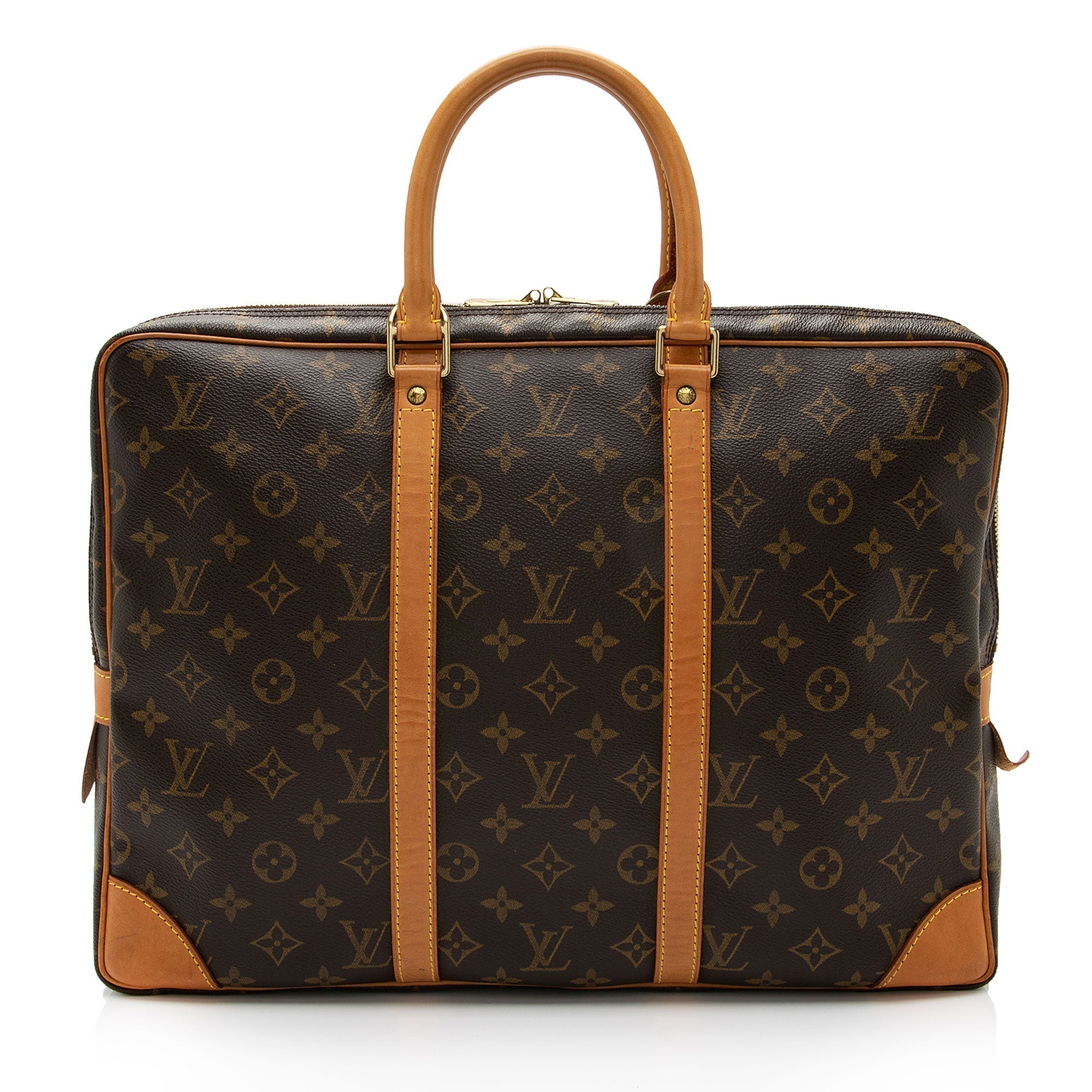 Louis Vuitton Vintage Monogram Canvas Porte Documents Voyage Bag - Image 2