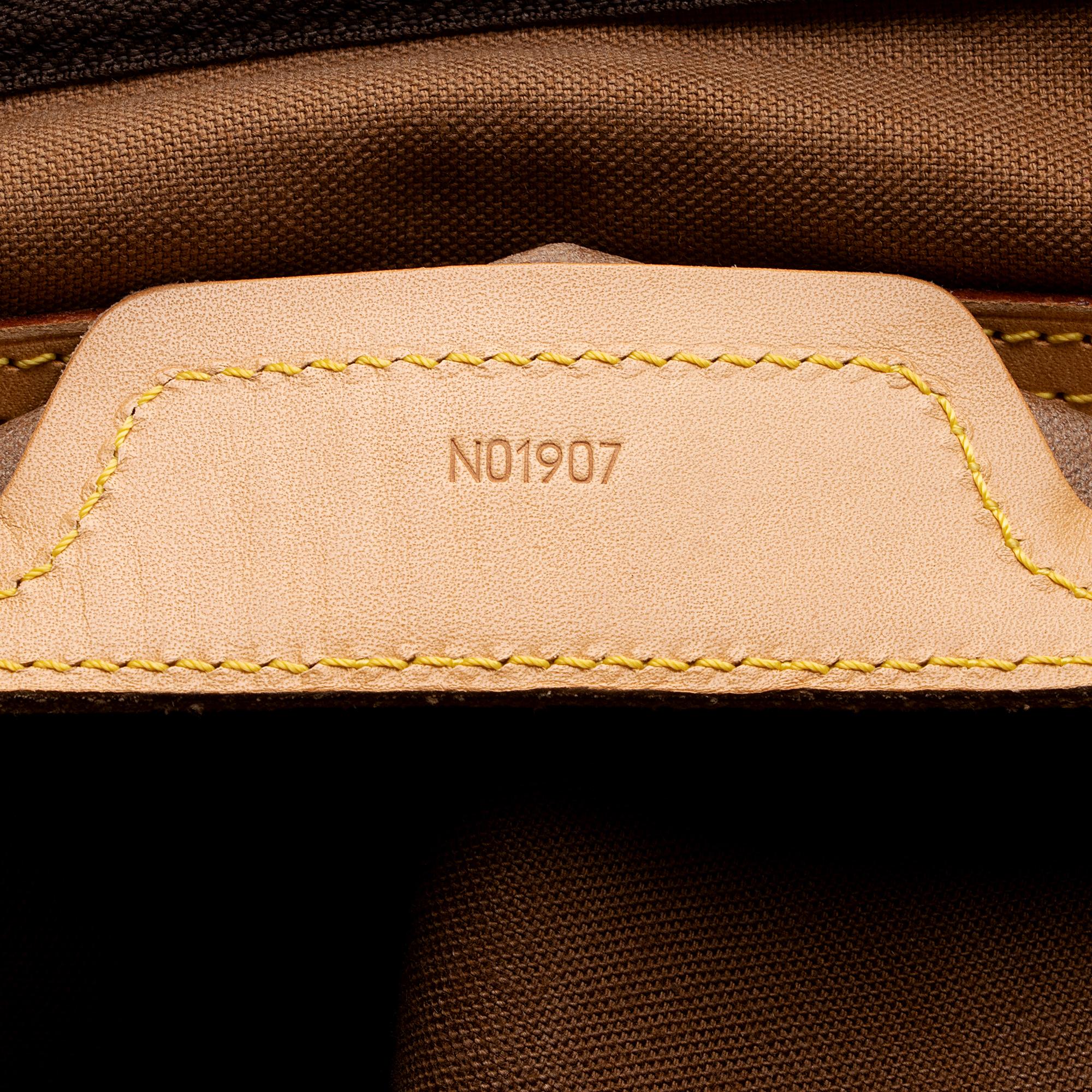 Louis Vuitton Vintage Monogram Canvas Sac Flanerie 50 Duffle Bag (SHF-5Hn4KN) - Image 5