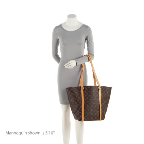 Louis Vuitton Vintage Monogram Canvas Sac Shopping 48 Tote (SHF-JstH3X) - Image 4