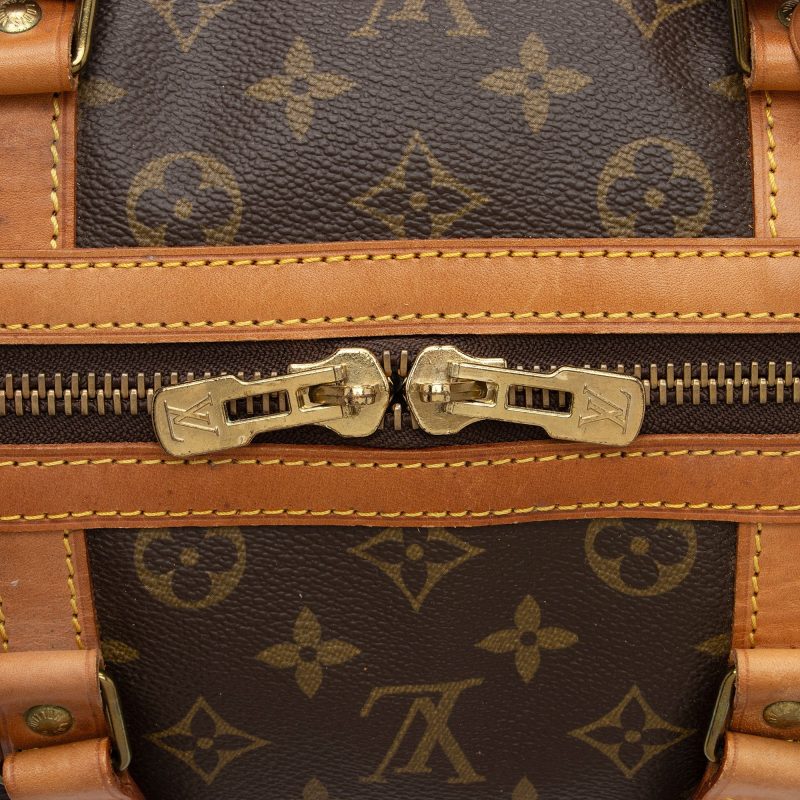 Louis Vuitton Vintage Monogram Canvas Sac Souple 35 Duffle Bag (SHF-z8boCz) - Image 9