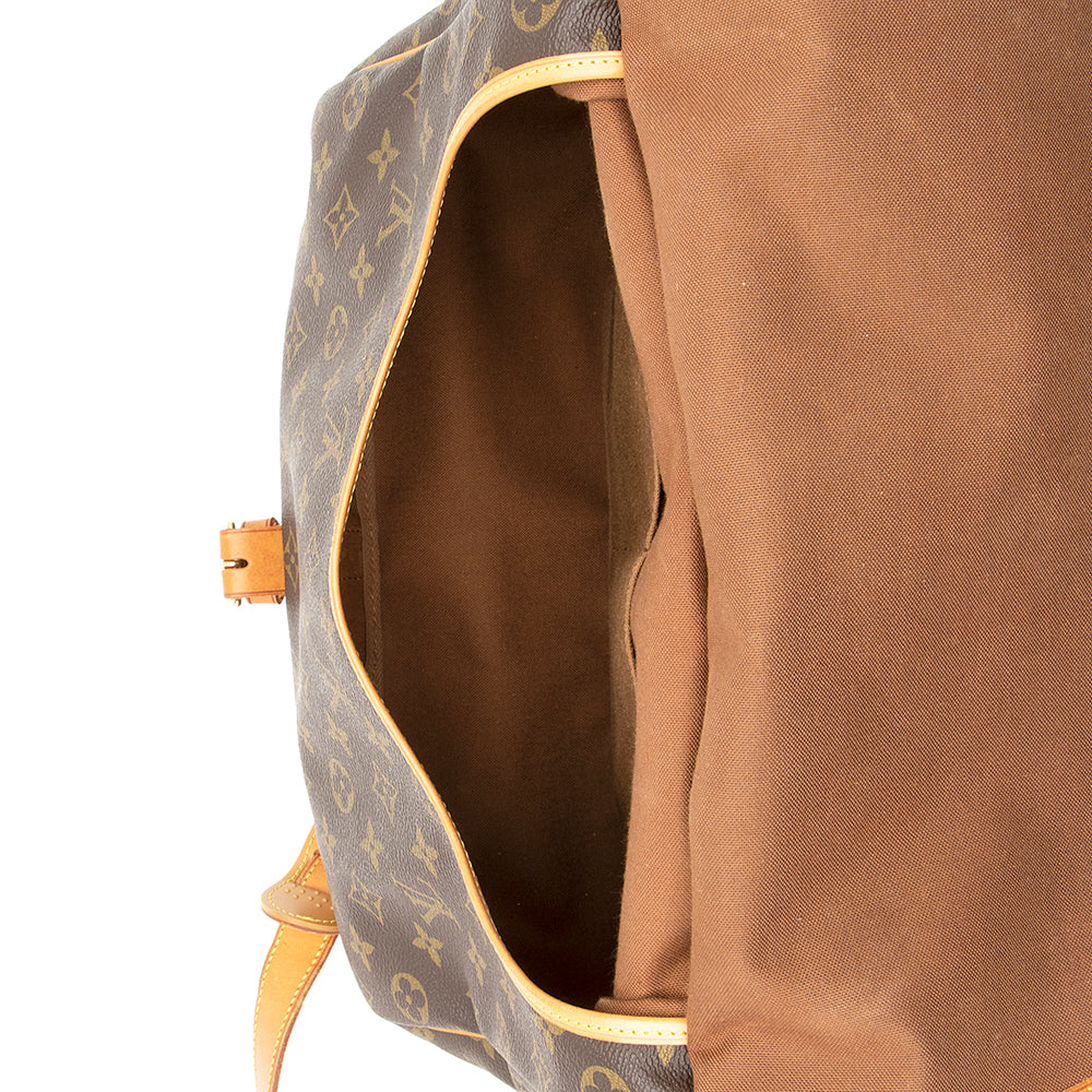 Louis Vuitton Vintage Monogram Canvas Saumur 35 Messenger Bag (SHF-20372) - Image 6