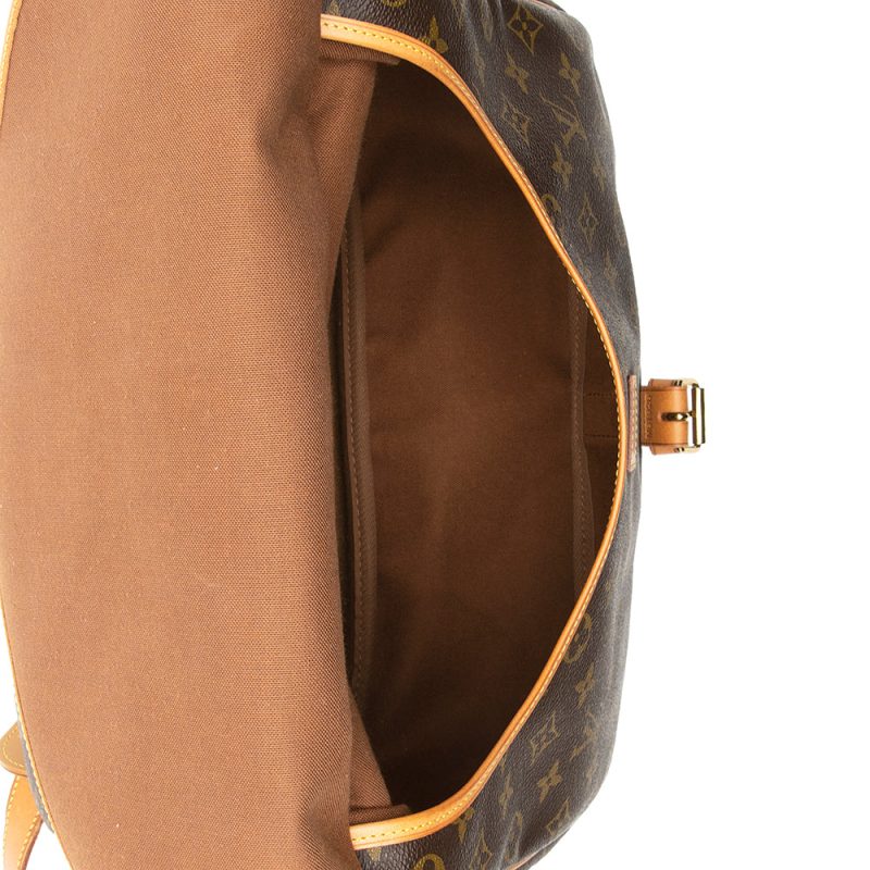 Louis Vuitton Vintage Monogram Canvas Saumur 35 Messenger Bag (SHF-20372) - Image 7