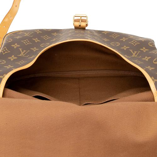 Louis Vuitton Vintage Monogram Canvas Saumur 35 Messenger Bag (SHF-sIW7oS) - Image 6