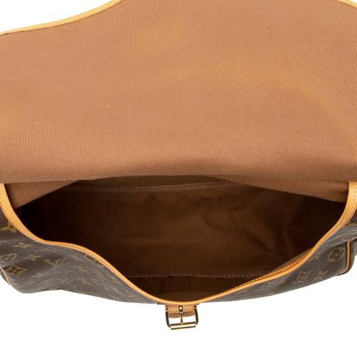 Louis Vuitton Vintage Monogram Canvas Saumur 35 Messenger Bag (SHF-sIW7oS) - Image 7