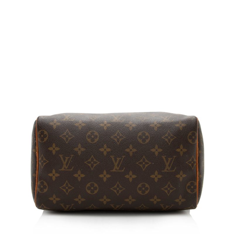 Louis Vuitton Vintage Monogram Canvas Speedy 25 Satchel (SHF-17555) - Image 3