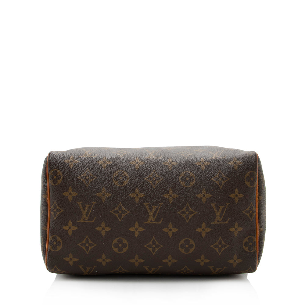 Louis Vuitton Vintage Monogram Canvas Speedy 25 Satchel (SHF-17555) - Image 3