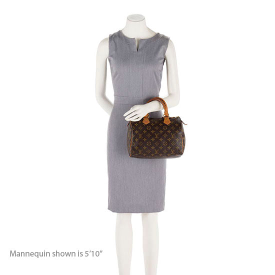 Louis Vuitton Vintage Monogram Canvas Speedy 25 Satchel (SHF-17555) - Image 4