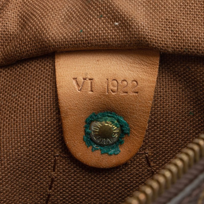 Louis Vuitton Vintage Monogram Canvas Speedy 25 Satchel (SHF-akvPc8) - Image 3