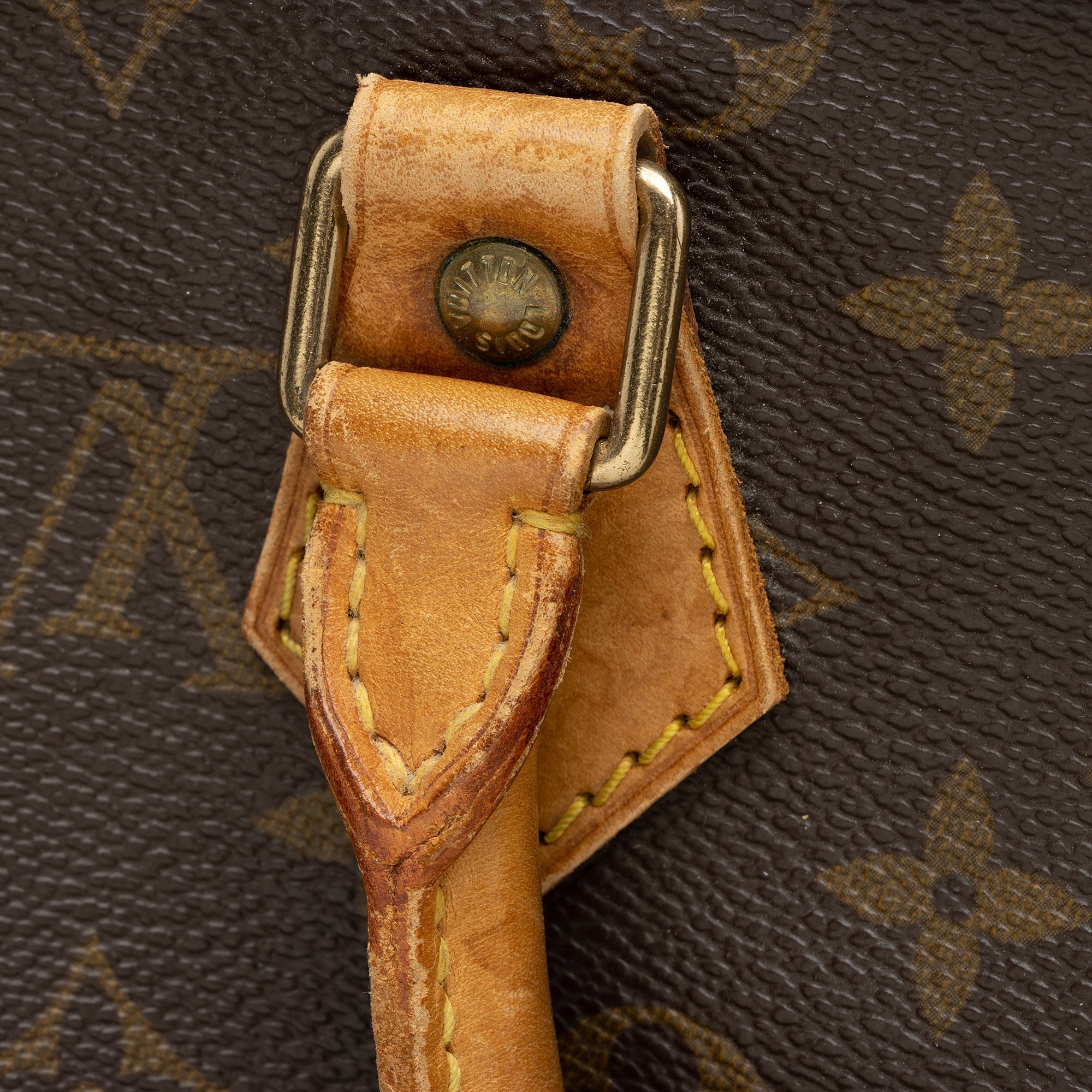 Louis Vuitton Vintage Monogram Canvas Speedy 25 Satchel (SHF-akvPc8) - Image 9