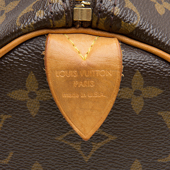 Louis Vuitton Vintage Monogram Canvas Speedy 25 Satchel (SHF-BMdwOf) - Image 7
