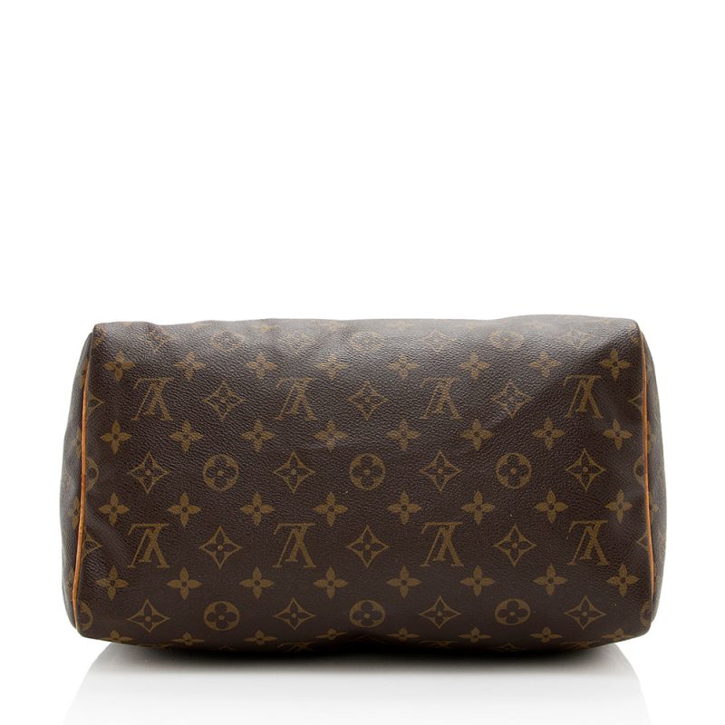 Louis Vuitton Vintage Monogram Canvas Speedy 30 Satchel (SHF-16597) - Image 3