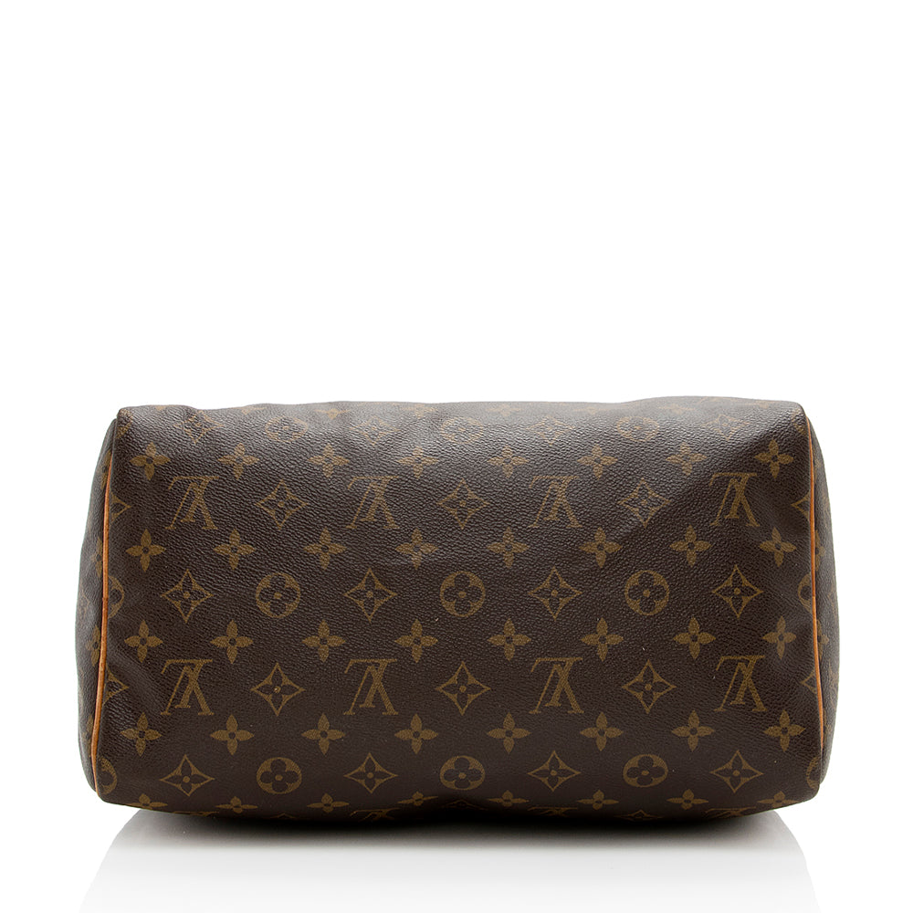 Louis Vuitton Vintage Monogram Canvas Speedy 30 Satchel (SHF-16597) - Image 3