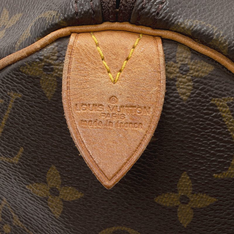 Louis Vuitton Vintage Monogram Canvas Speedy 30 Satchel (SHF-16597) - Image 7