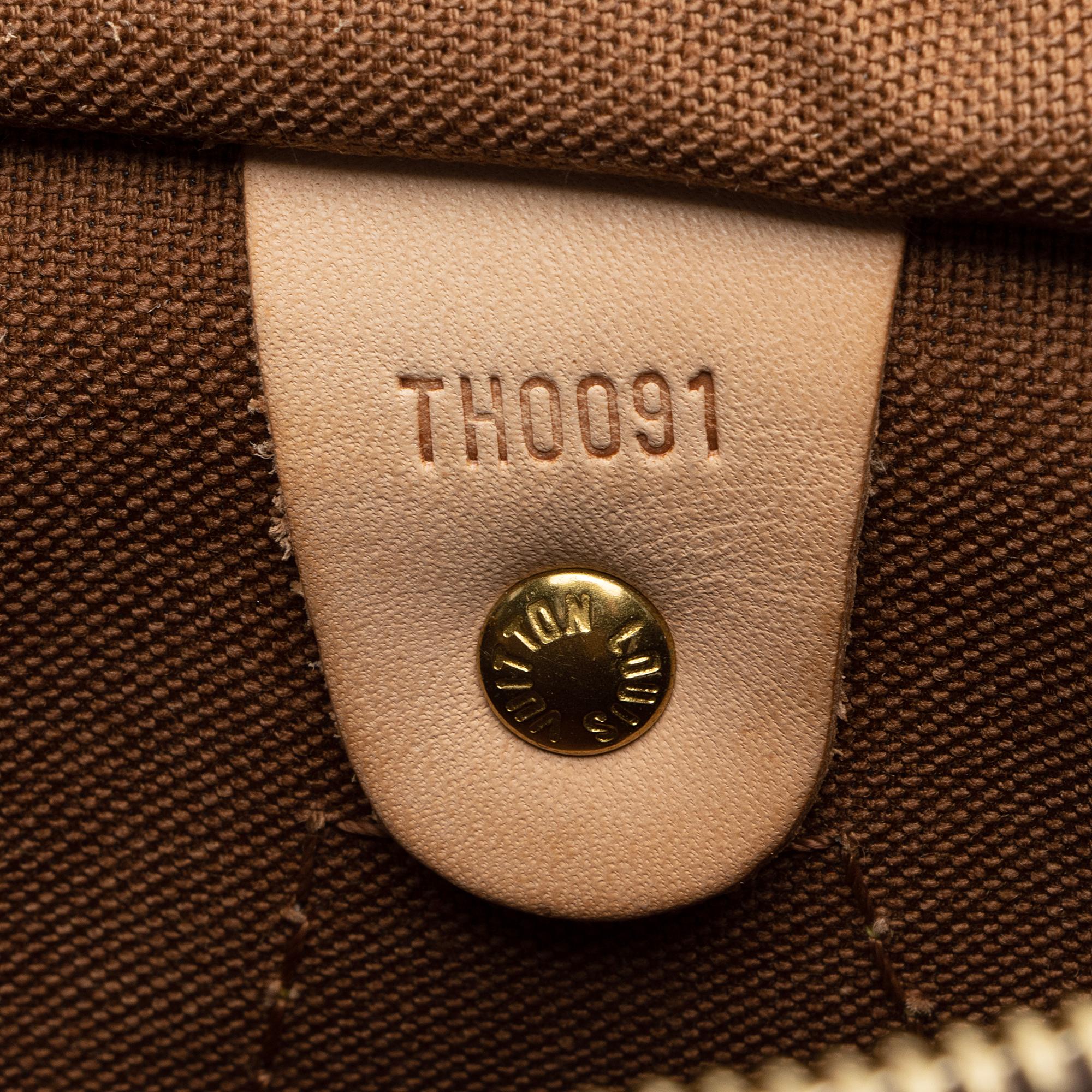 Louis Vuitton Vintage Monogram Canvas Speedy 30 Satchel (SHF-gWwiX8) - Image 5