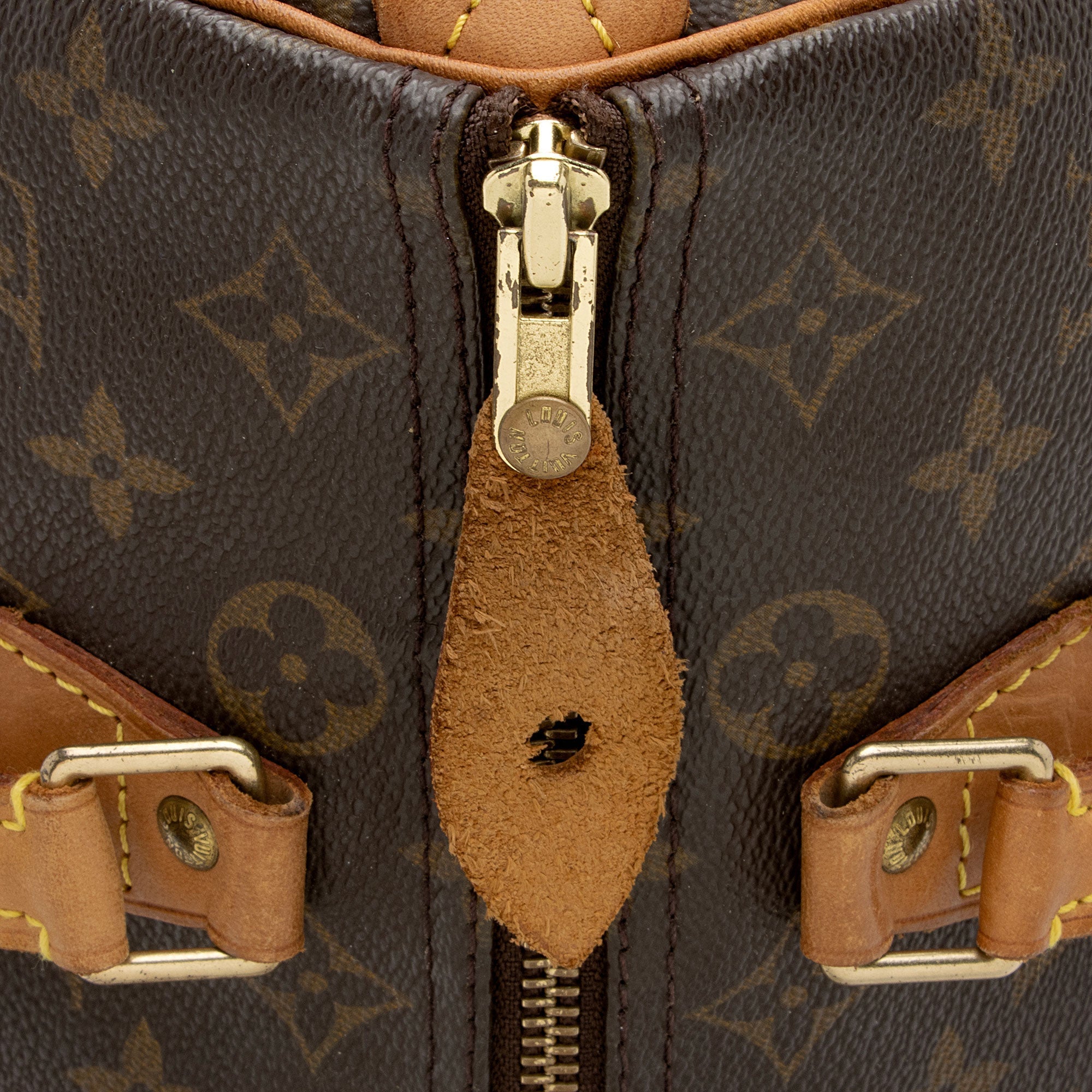Louis Vuitton Vintage Monogram Canvas Speedy 30 Satchel - Image 8