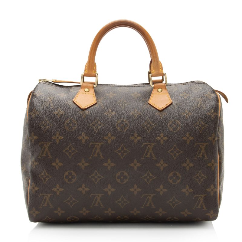 Louis Vuitton Vintage Monogram Canvas Speedy 30 Satchel (SHF-Lkta84) - Image 2