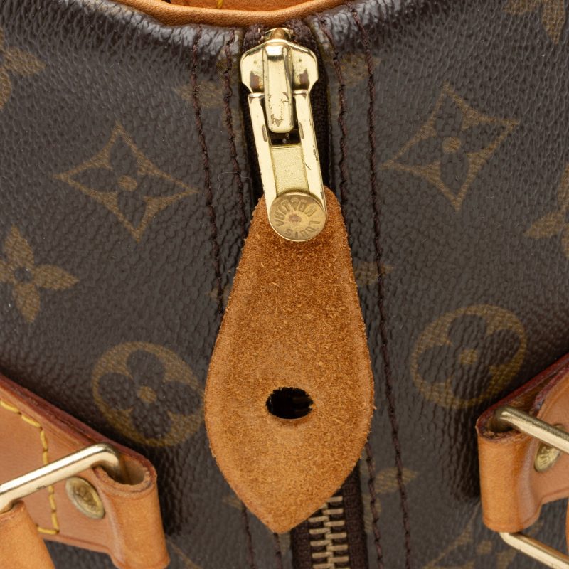 Louis Vuitton Vintage Monogram Canvas Speedy 30 Satchel (SHF-Lkta84) - Image 8