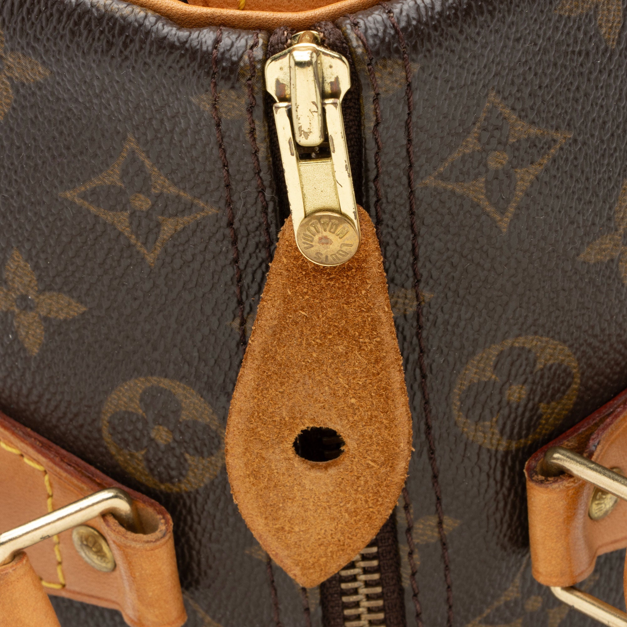 Louis Vuitton Vintage Monogram Canvas Speedy 30 Satchel (SHF-Lkta84) - Image 8