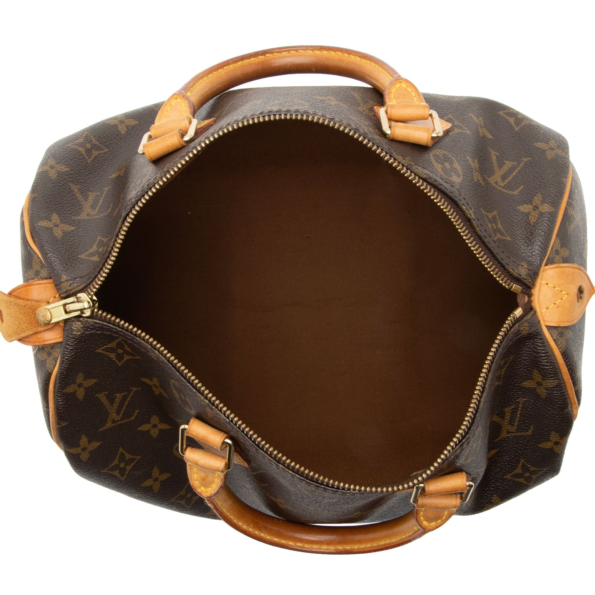 Louis Vuitton Vintage Monogram Canvas Speedy 30 Satchel (SHF-Lkta84) - Image 6