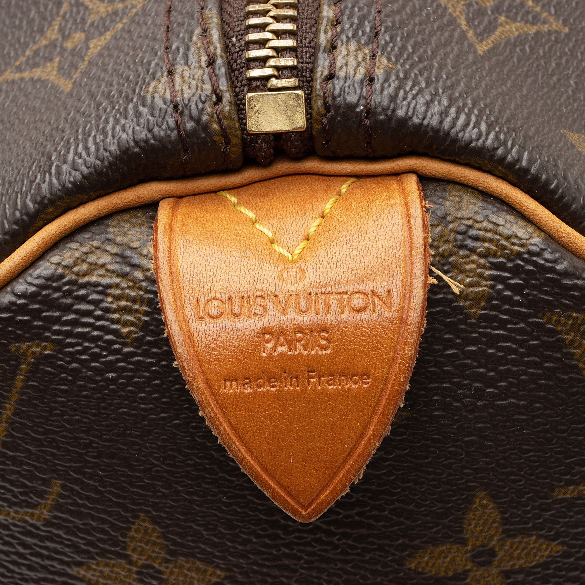 Louis Vuitton Vintage Monogram Canvas Speedy 30 Satchel (SHF-Lkta84) - Image 7