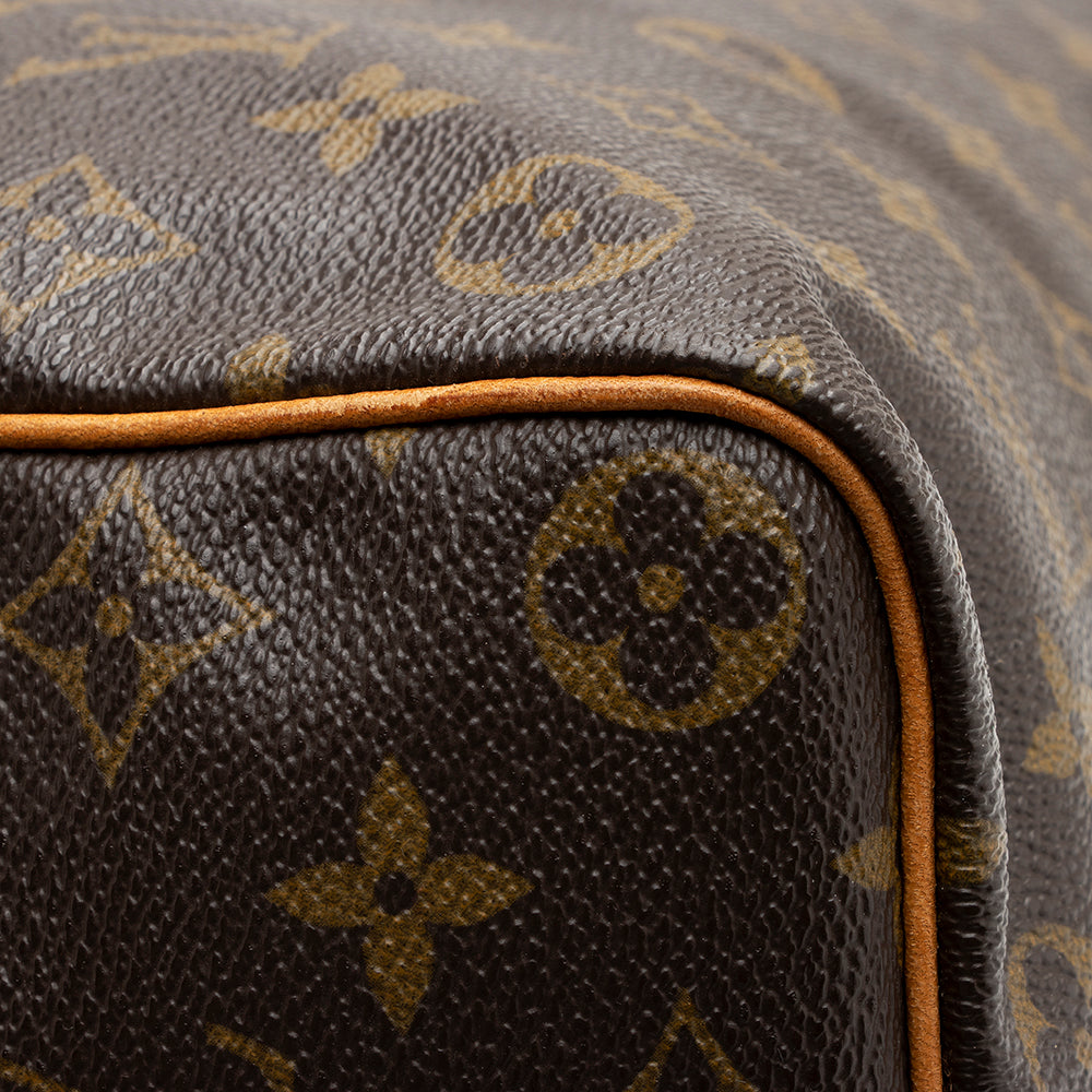 Louis Vuitton Monogram Canvas Speedy 35 Satchel (SHF-16728) - Image 9