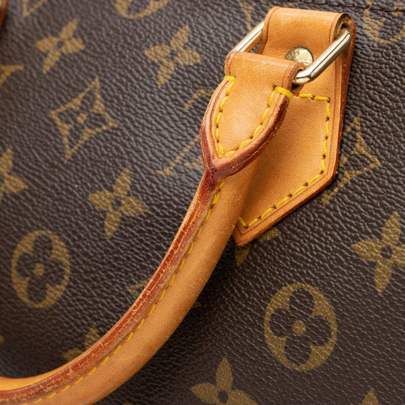 Louis Vuitton Monogram Canvas Speedy 35 Satchel (SHF-16728) - Image 10