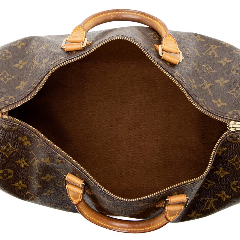 Louis Vuitton Vintage Monogram Canvas Speedy 35 Satchel (SHF-22048) - Image 6