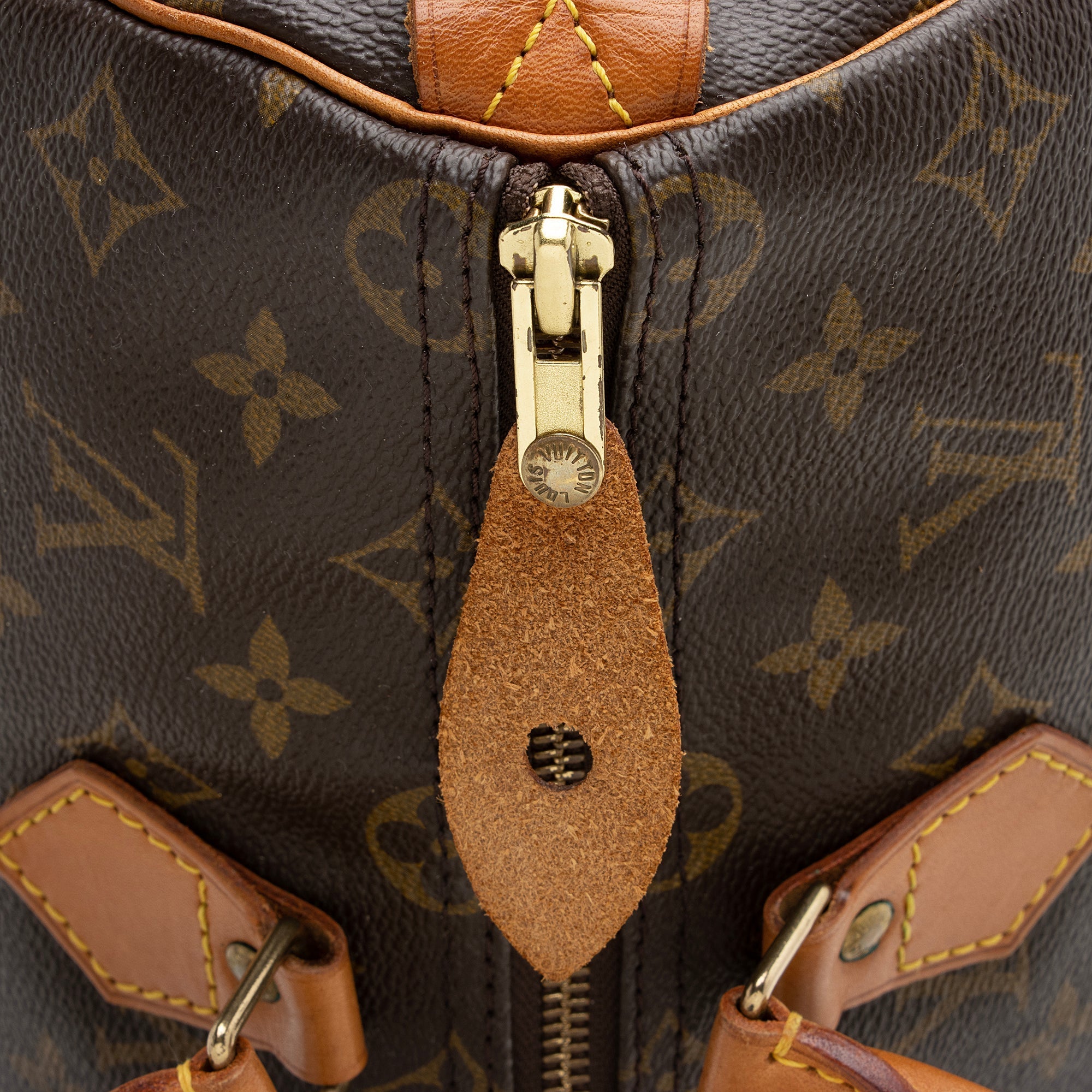 Louis Vuitton Vintage Monogram Canvas Speedy 35 Satchel (SHF-22734) - Image 8