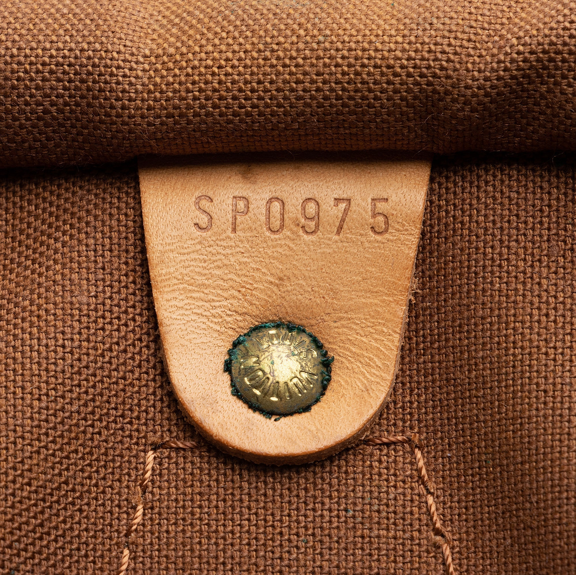 Louis Vuitton Vintage Monogram Canvas Speedy 35 Satchel (SHF-22734) - Image 5