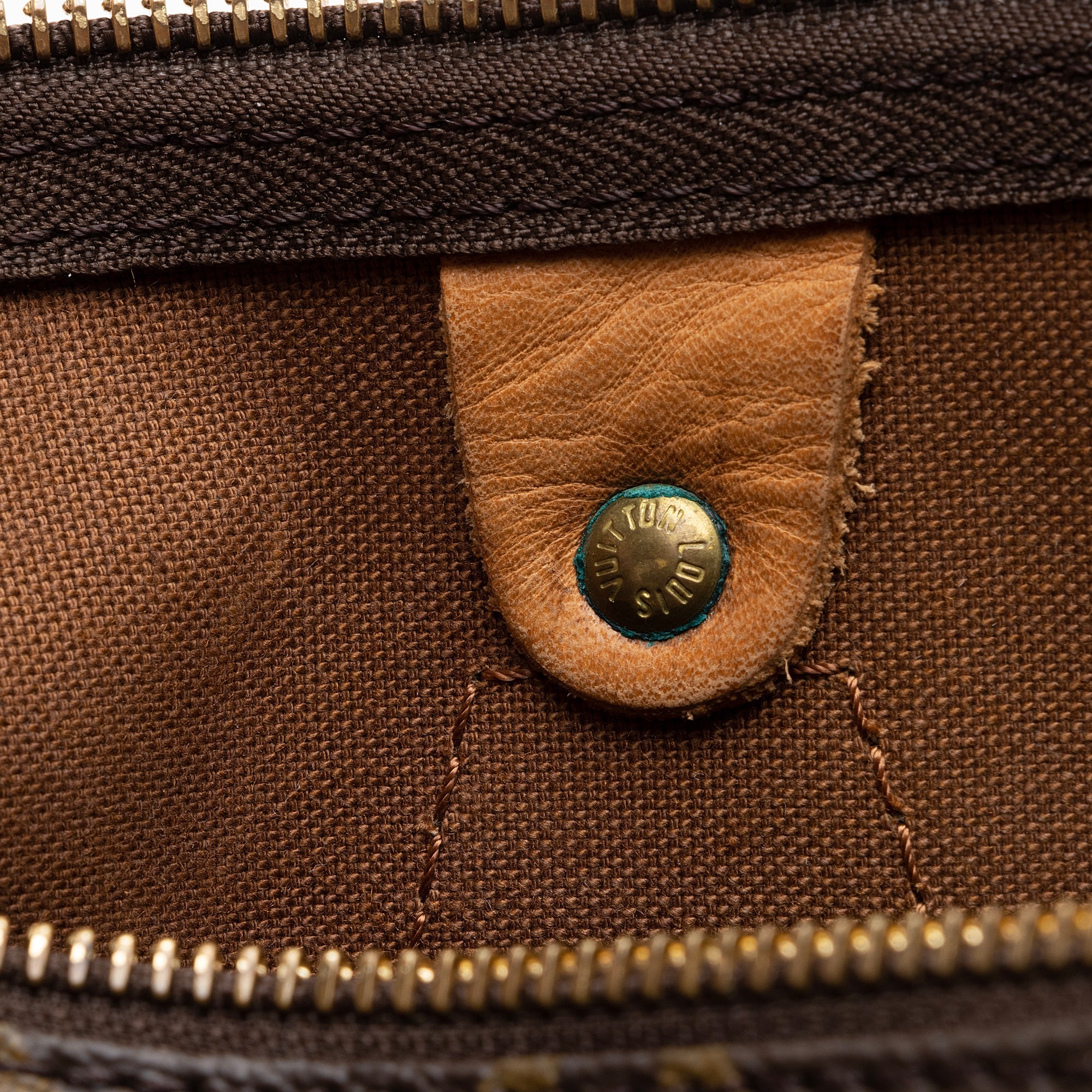 Louis Vuitton Vintage Monogram Canvas Speedy 35 Satchel (SHF-22734) - Image 10