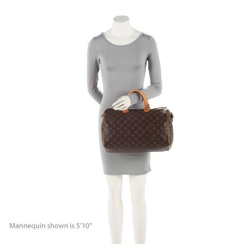Louis Vuitton Vintage Monogram Canvas Speedy 35 Satchel (SHF-22734) - Image 4