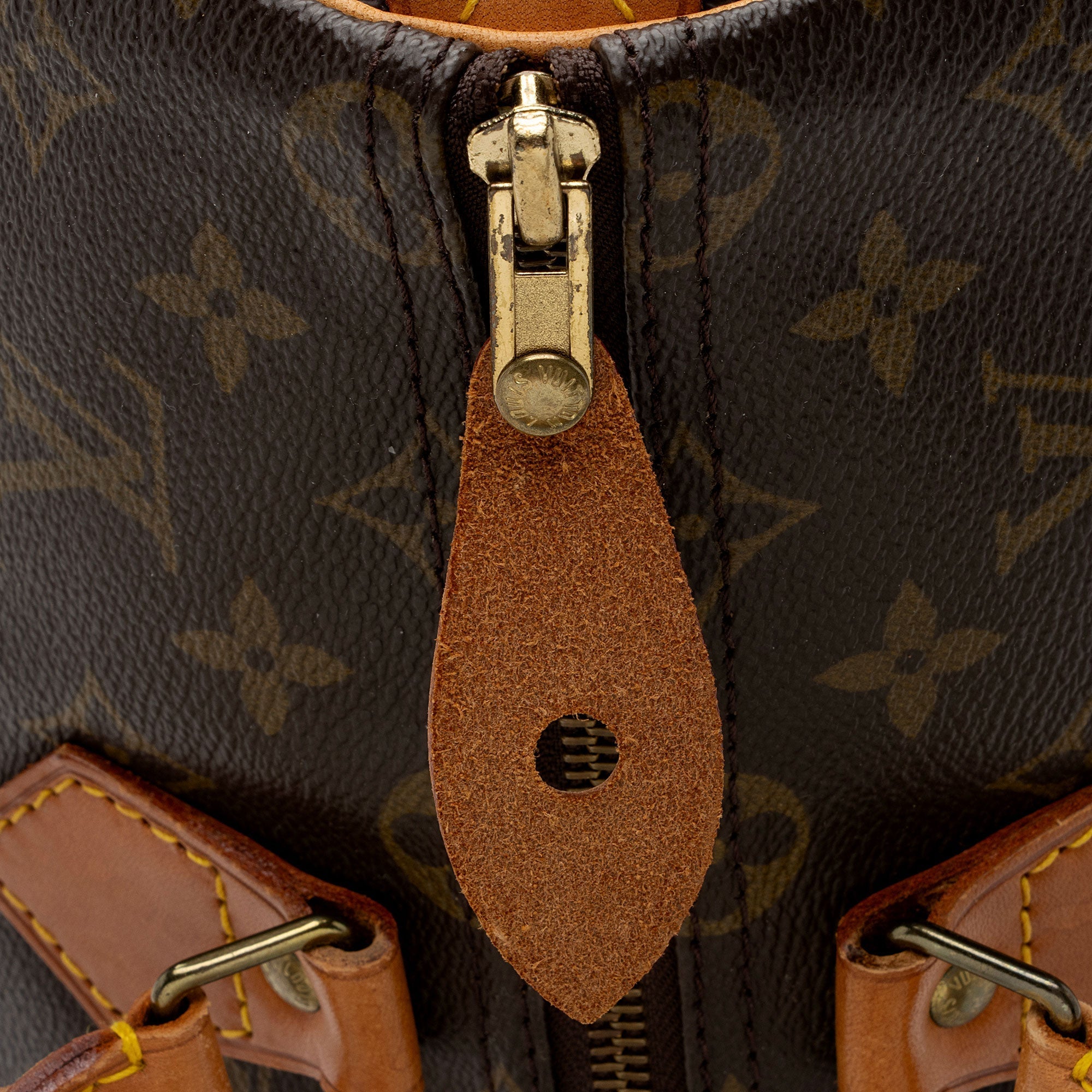 Louis Vuitton Vintage Monogram Canvas Speedy 35 Satchel (SHF-iS1dlK) - Image 8