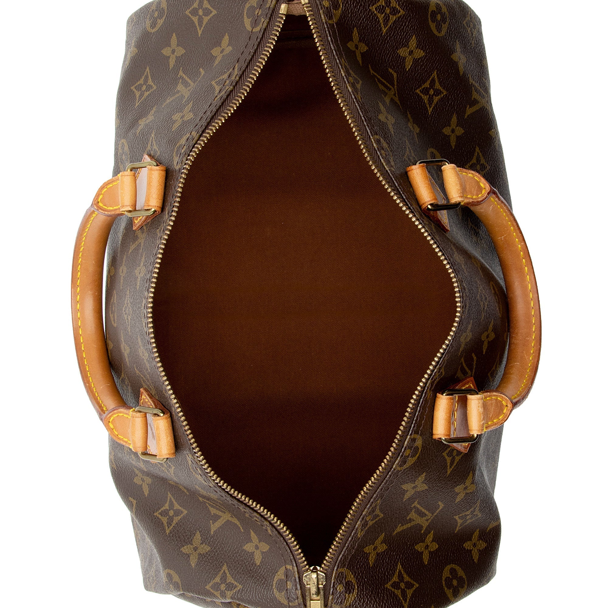 Louis Vuitton Vintage Monogram Canvas Speedy 35 Satchel (SHF-iS1dlK) - Image 6