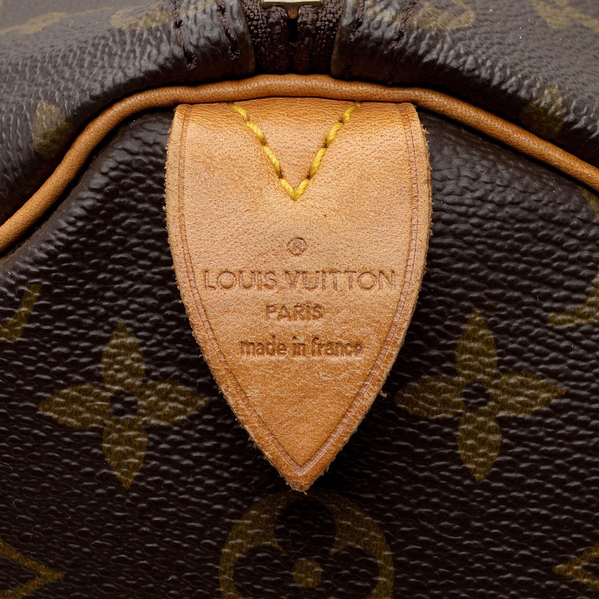 Louis Vuitton Vintage Monogram Canvas Speedy 35 Satchel (SHF-iS1dlK) - Image 7