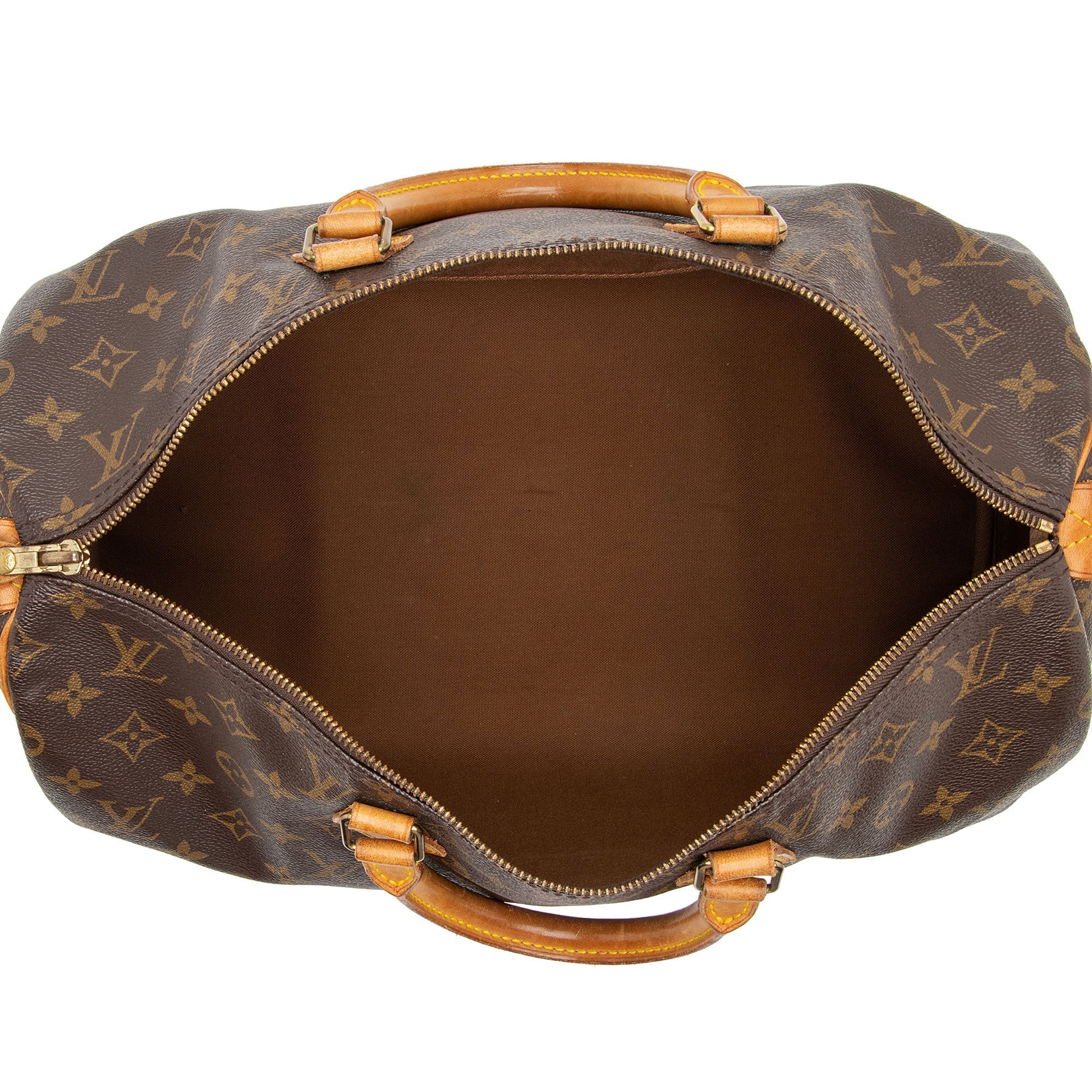 Louis Vuitton Vintage Monogram Canvas Speedy 40 Satchel (SHF-ztojms) - Image 6