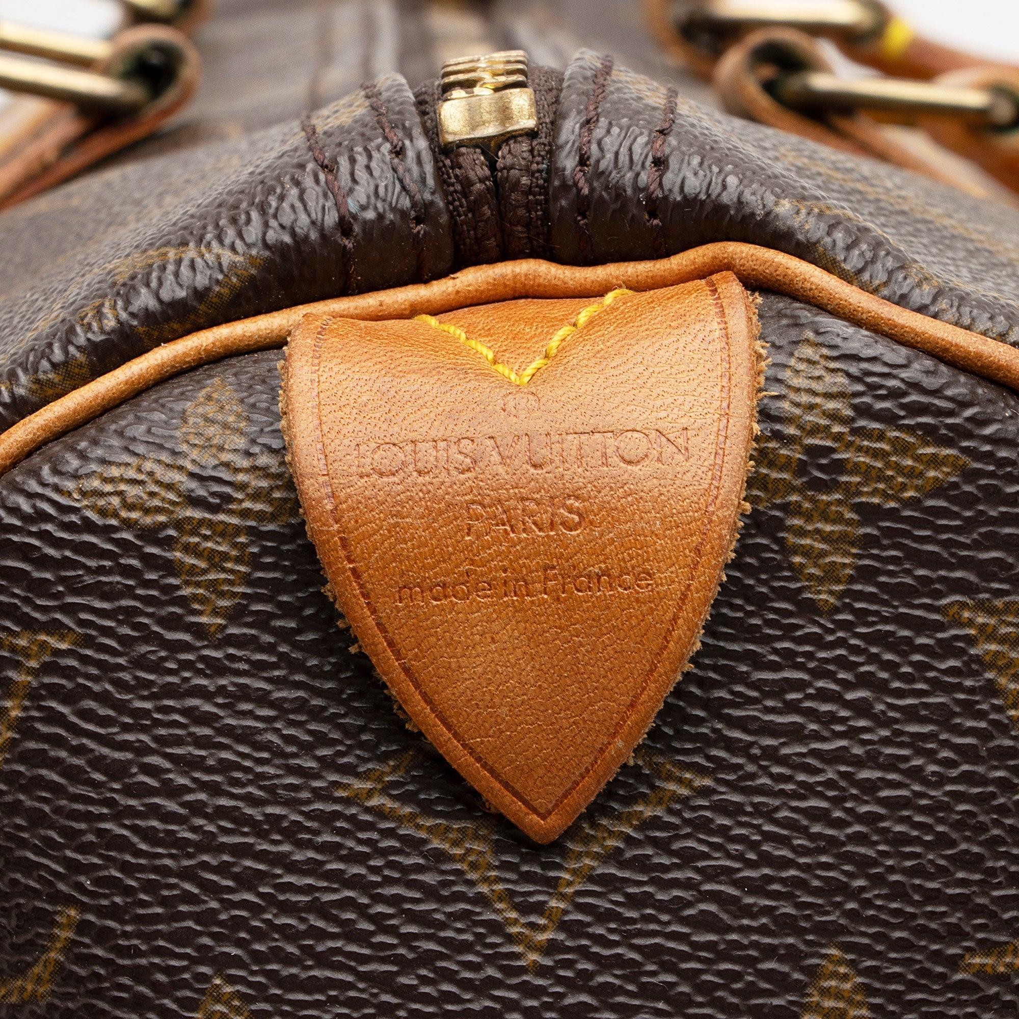 Louis Vuitton Vintage Monogram Canvas Speedy 40 Satchel (SHF-ztojms) - Image 7