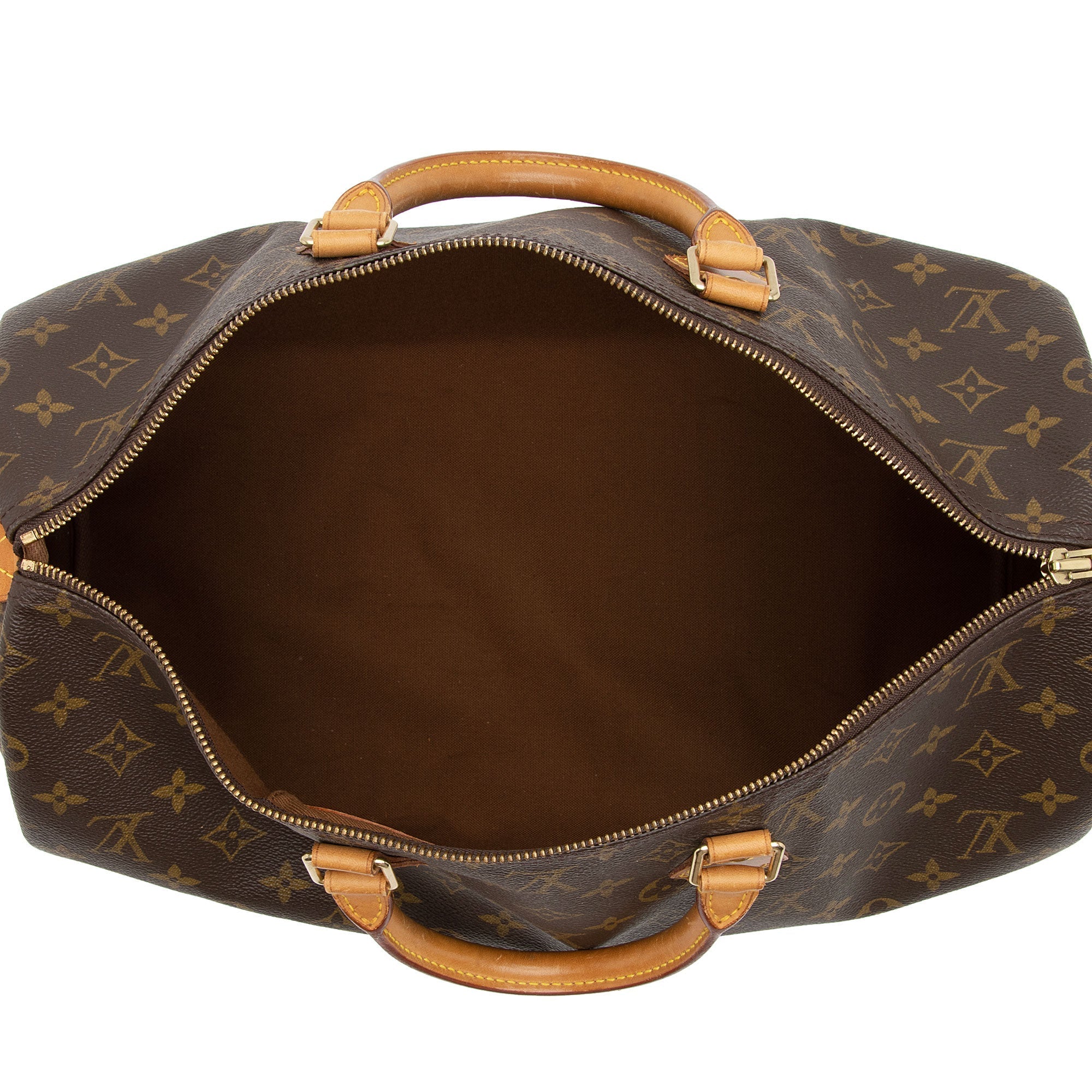 Louis Vuitton Vintage Monogram Canvas Speedy 40 Satchel (SHF-uE7Gjr) - Image 6