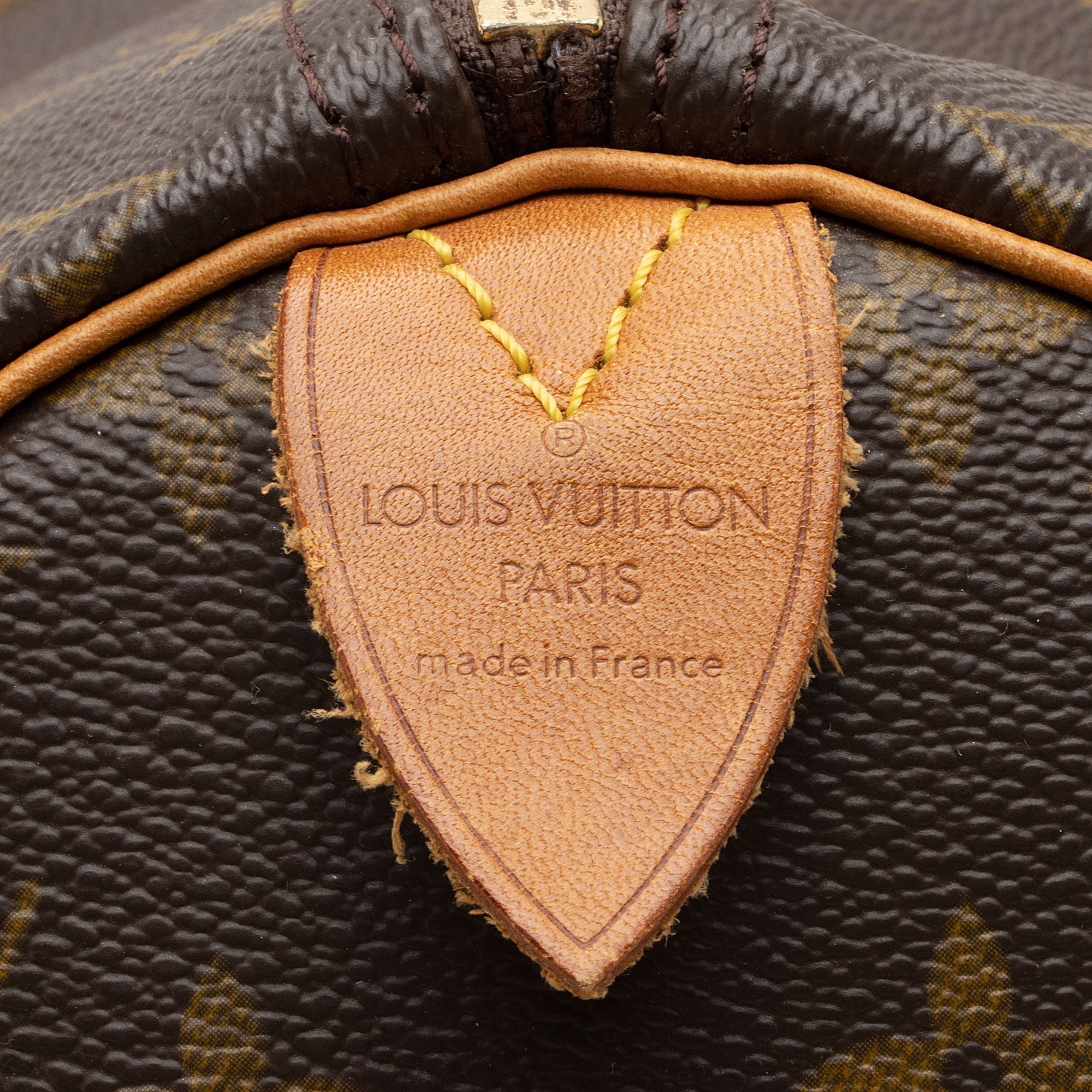Louis Vuitton Vintage Monogram Canvas Speedy 40 Satchel (SHF-uE7Gjr) - Image 7