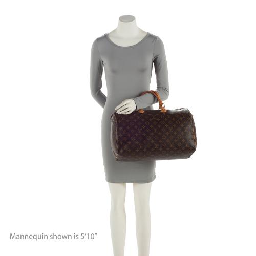 Louis Vuitton Vintage Monogram Canvas Speedy 40 Satchel (SHF-uE7Gjr) - Image 4