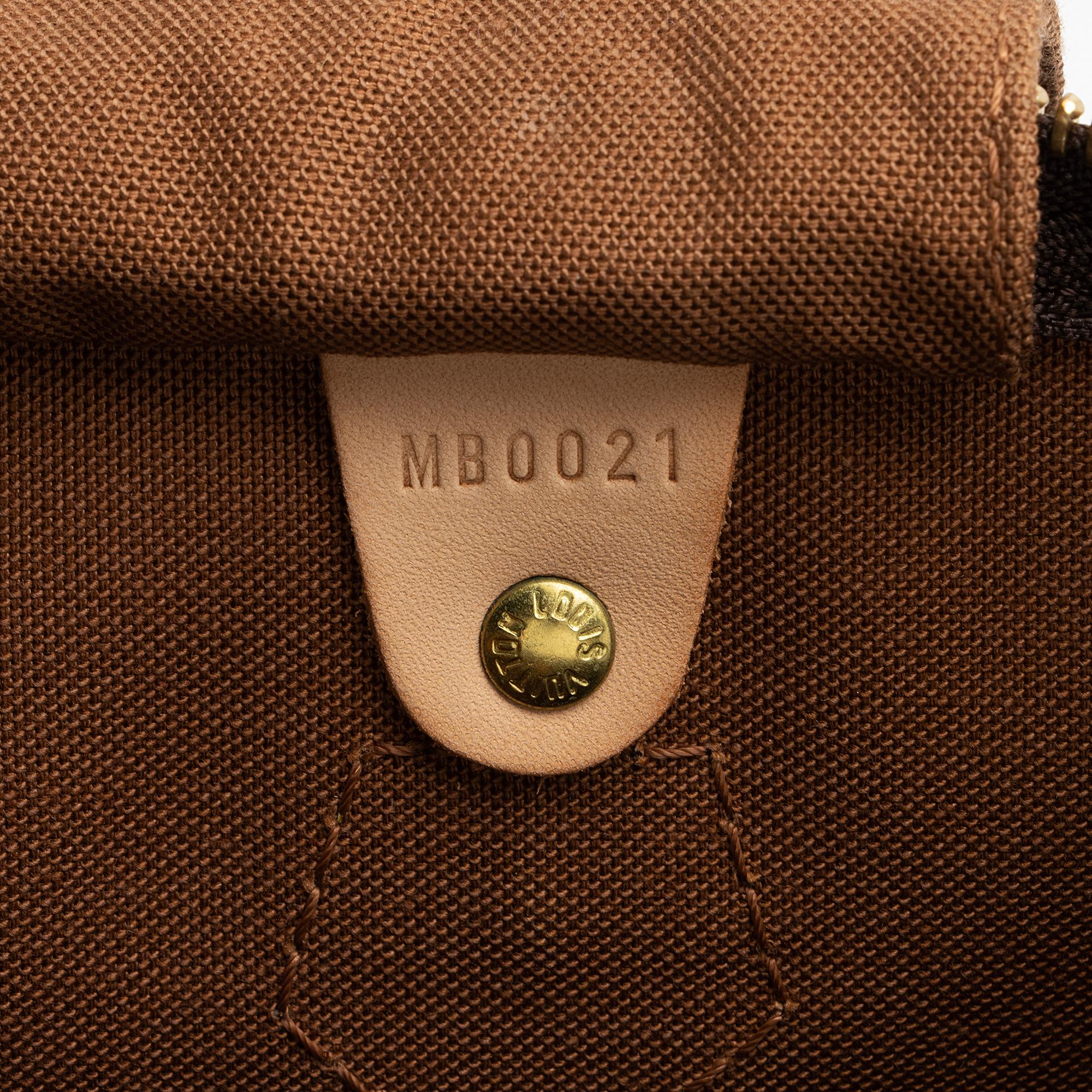 Louis Vuitton Vintage Monogram Canvas Speedy 40 Satchel (SHF-rntbZz) - Image 5