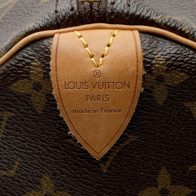 Louis Vuitton Vintage Monogram Canvas Speedy 40 Satchel (SHF-eyYBWC) - Image 7
