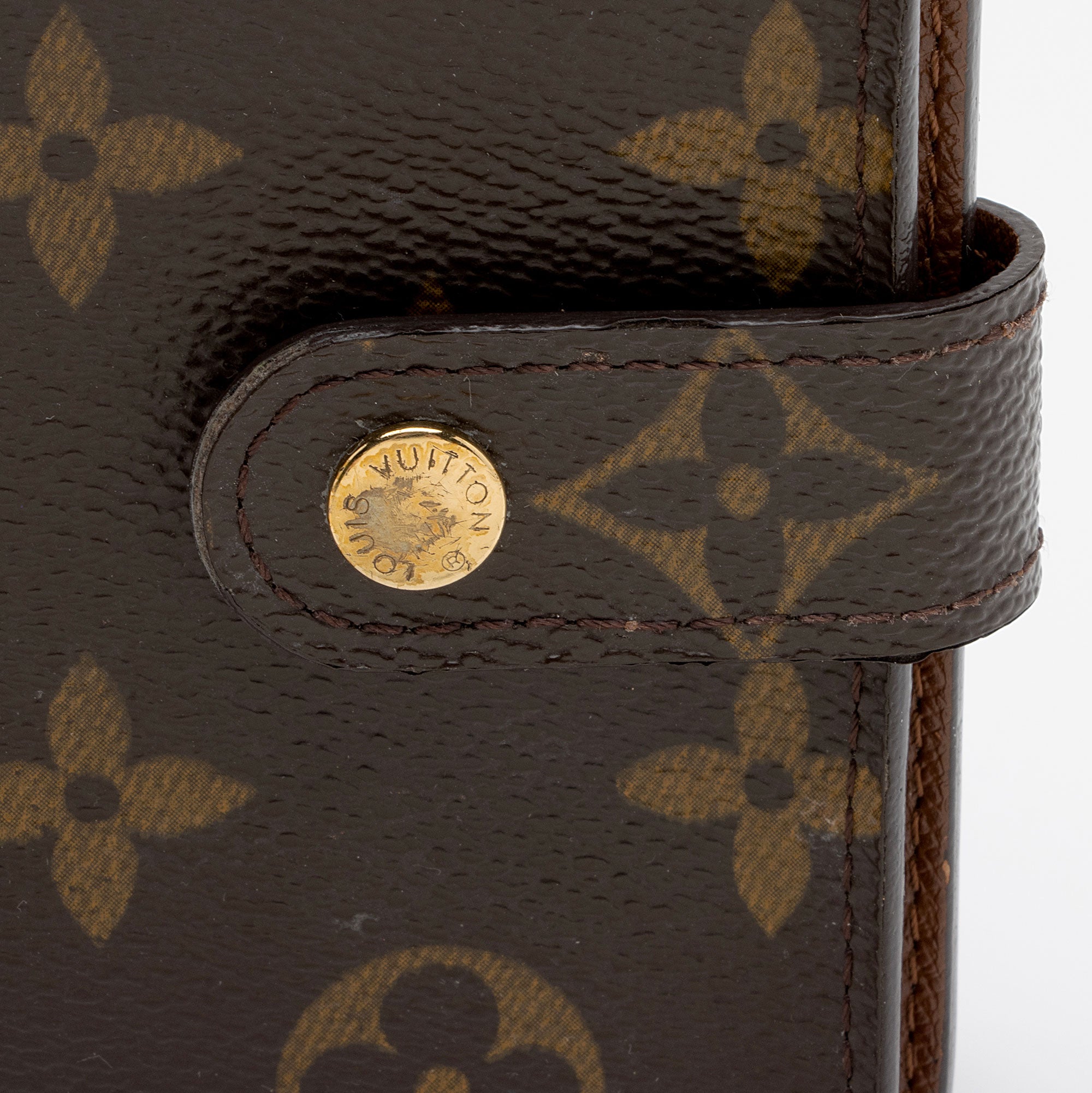 Louis Vuitton Vintage Monogram Canvas Zipped Compact Wallet (SHF-l3w9oX) - Image 7