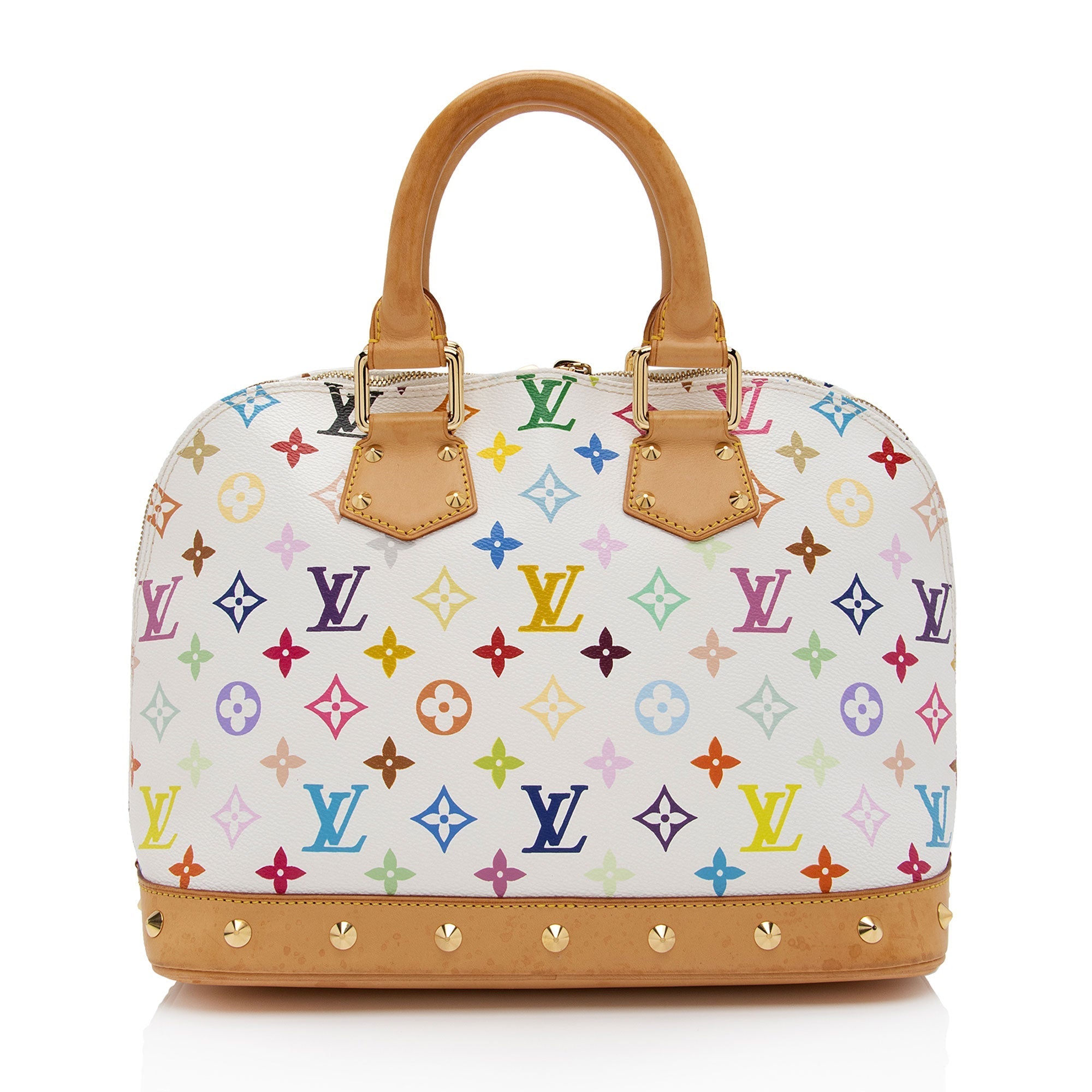 Louis Vuitton Vintage Monogram Multicolore Alma Satchel (SHF-00m4tM) - Image 2