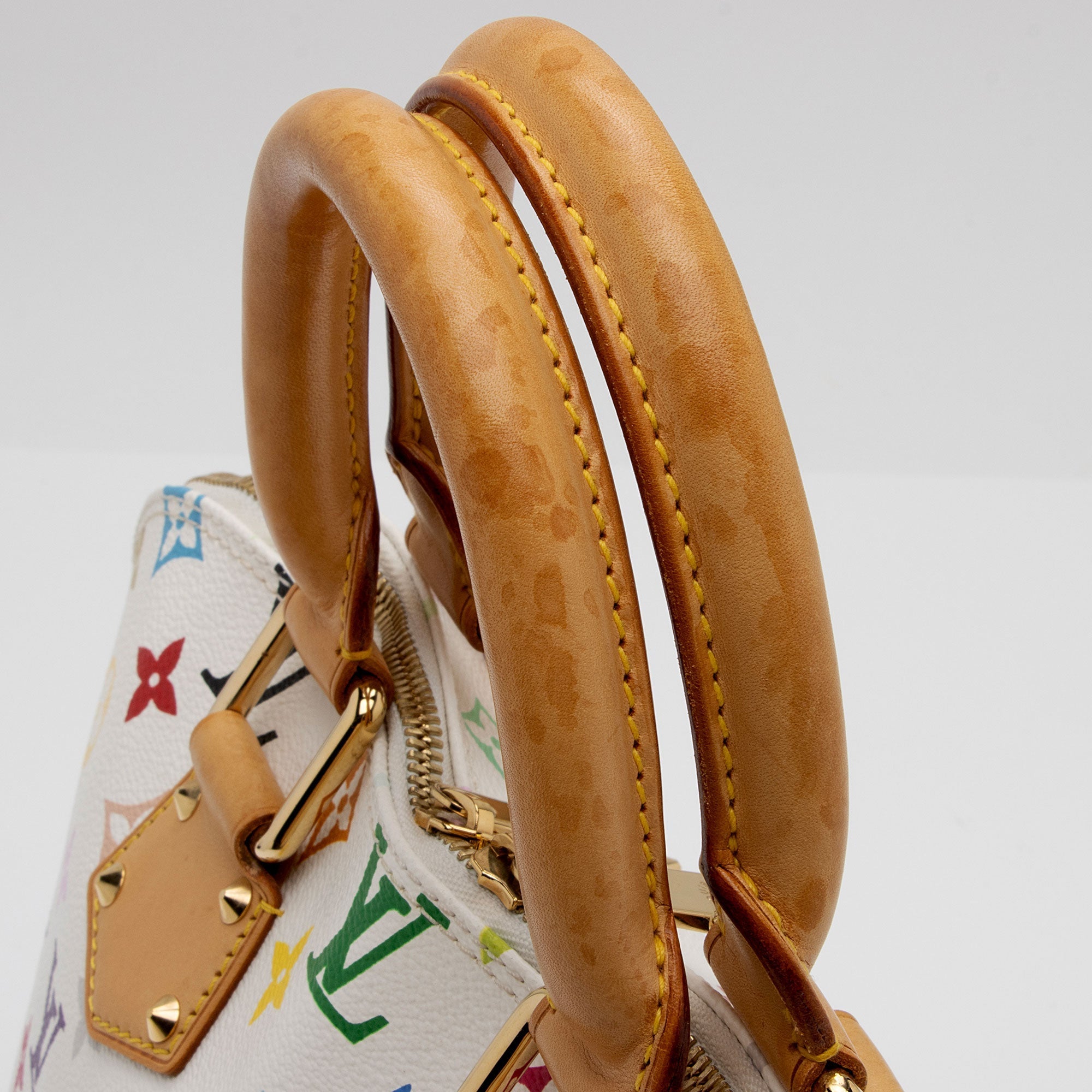 Louis Vuitton Vintage Monogram Multicolore Alma Satchel (SHF-00m4tM) - Image 10