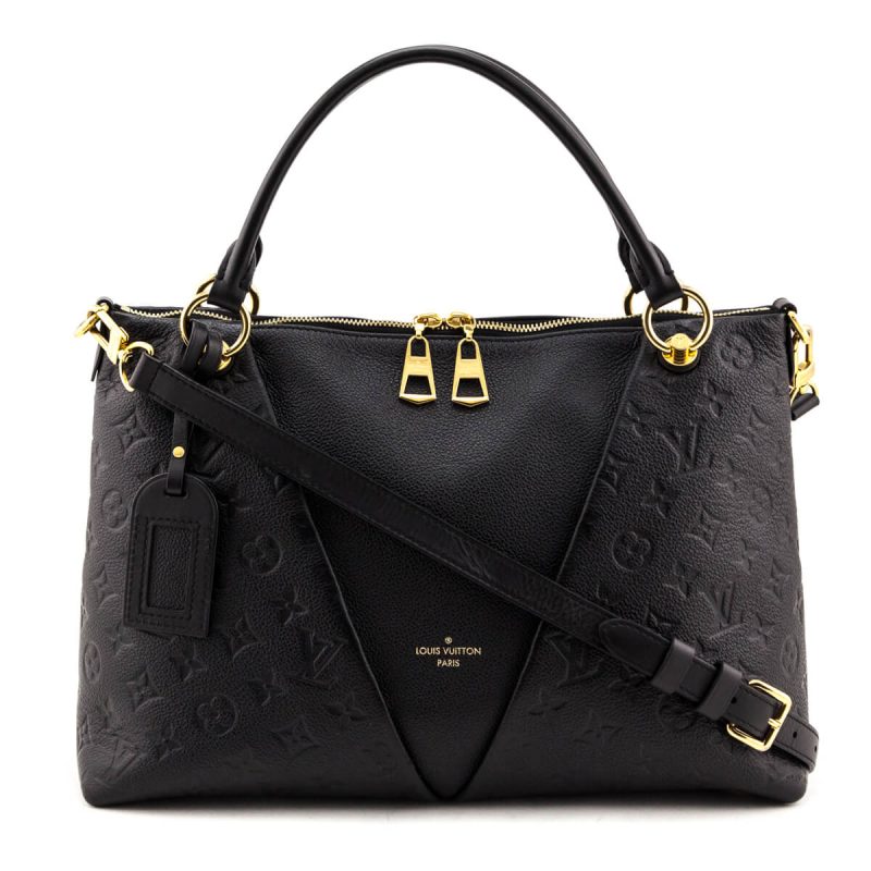 Louis Vuitton Black Empreinte Vavin Chain Wallet