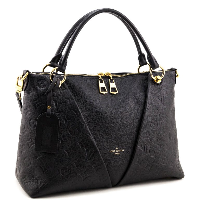 Louis Vuitton Black Empreinte Vavin Chain Wallet - Image 2