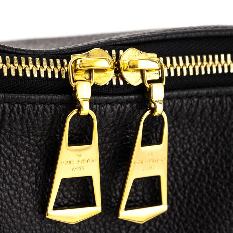 Louis Vuitton Black Empreinte Vavin Chain Wallet - Image 6