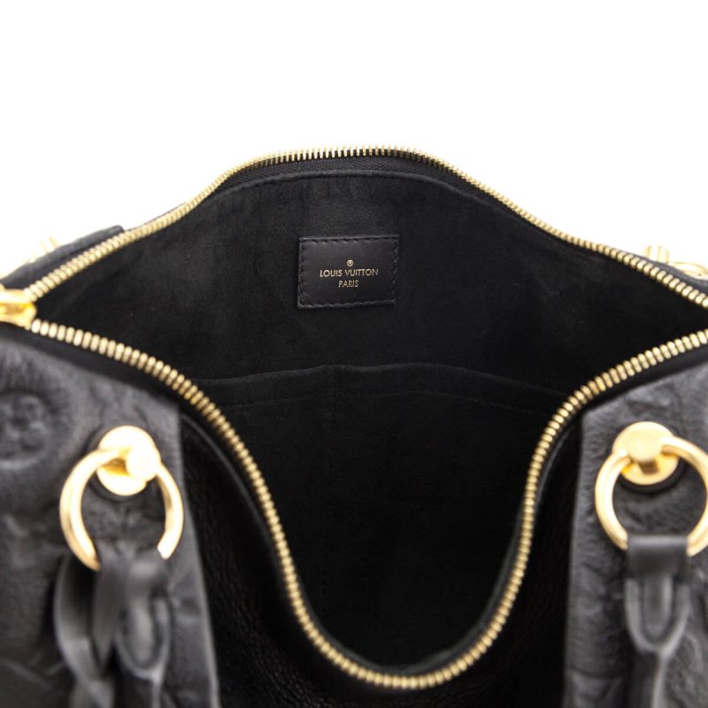 Louis Vuitton Black Empreinte Vavin Chain Wallet - Image 7