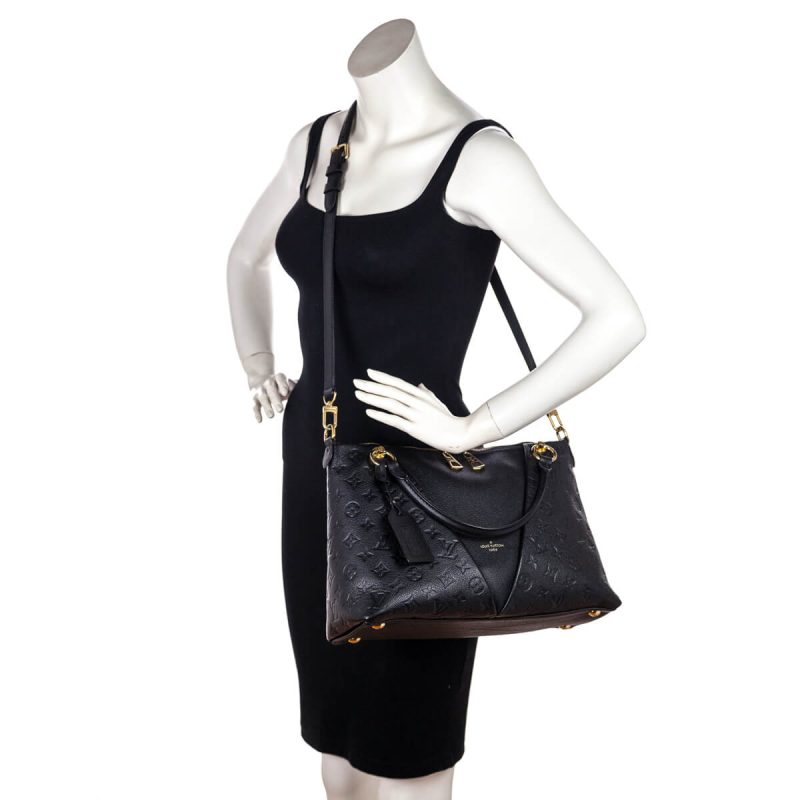 Louis Vuitton Black Empreinte Vavin Chain Wallet - Image 9